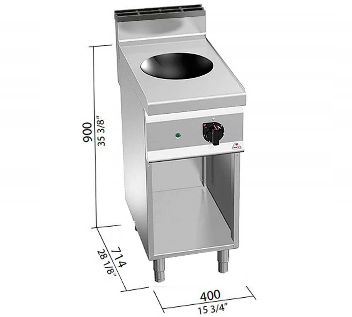 Bertos Wok Inducción Serie 700 Power Induction 3 Bertos Wok Inducción Serie 700 Power Induction