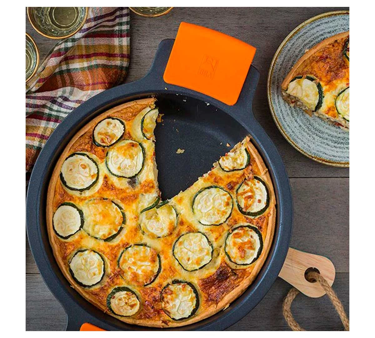 Bra Cacerola Baja Con Tapa Efficient 5 Bra Cacerola Baja Con Tapa Efficient - Imagen 3