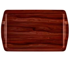Cambro Bandeja Laminada Capri Rectangular Con Asas