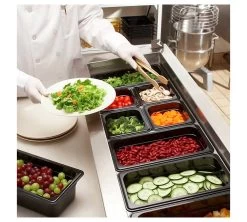 Cambro H-Pan Cubeta Negra Alta Temperatura GN 1/4 -Tienda de cocina cambro cubeta negra alta temperatura gn 1 4 04