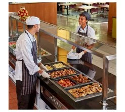 Cambro H-Pan Cubeta Negra Alta Temperatura GN 2/4