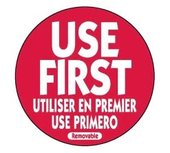 Cambro Rollo Etiquetas Use First