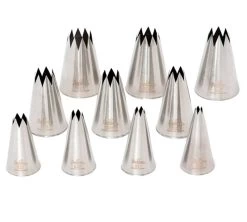 Decora Set De 10 Boquillas De Estrella