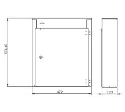 Edenox Armario Esterilizador EC-14 Con Lámpara UV