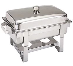 Edenox Chafing Dish Con Tapa Extraíble