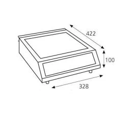 Edenox Placa De Inducción ISM-25