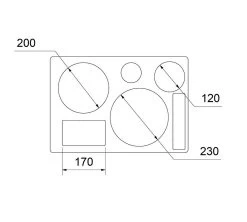 Fricosmos Bandeja Isotérmica Con Tapa Euronorm 1/1