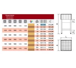 Fricosmos Tajo De Madera Con Faldón