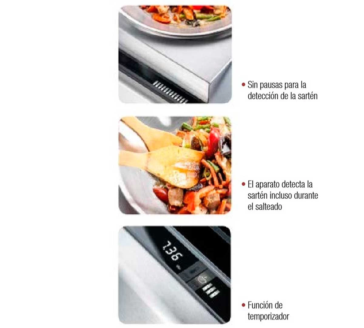 Inducs Cocina Inducción Instinct Wok 4 Inducs Cocina Inducción Instinct Wok - Imagen 2