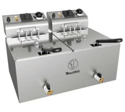 Movilfrit Freidora FA10+10 Max Con Grifo