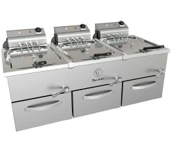 Movilfrit Freidora FAH Triple Cabezal Móvil