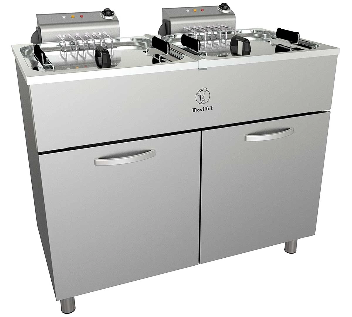 Movilfrit Freidora FAP Doble De Pie 3 Movilfrit Freidora FAP Doble De Pie