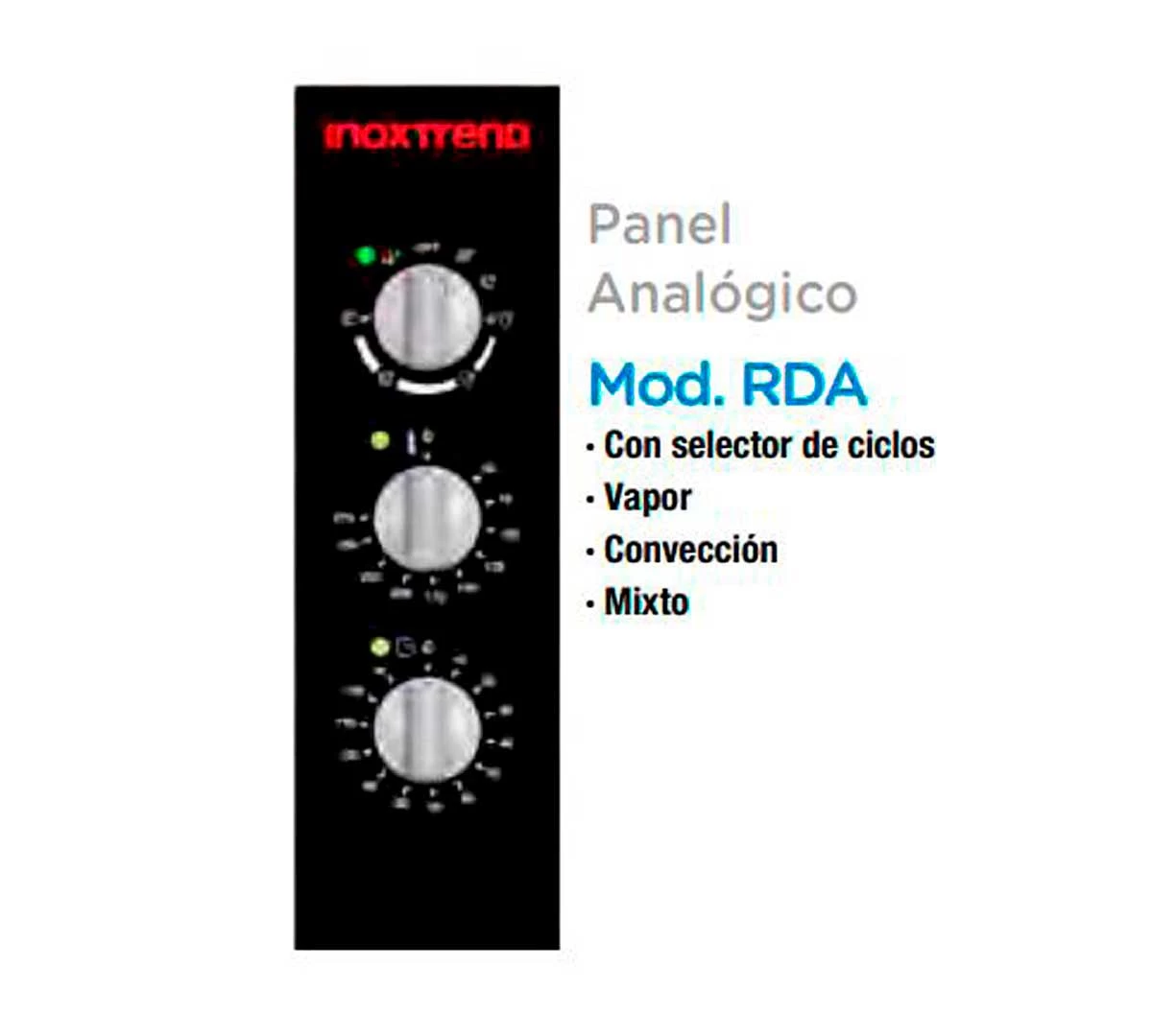Inoxtrend Horno Mixto Nice Simple RDA - 115 E 3 Inoxtrend Horno Mixto Nice Simple RDA - 115 E