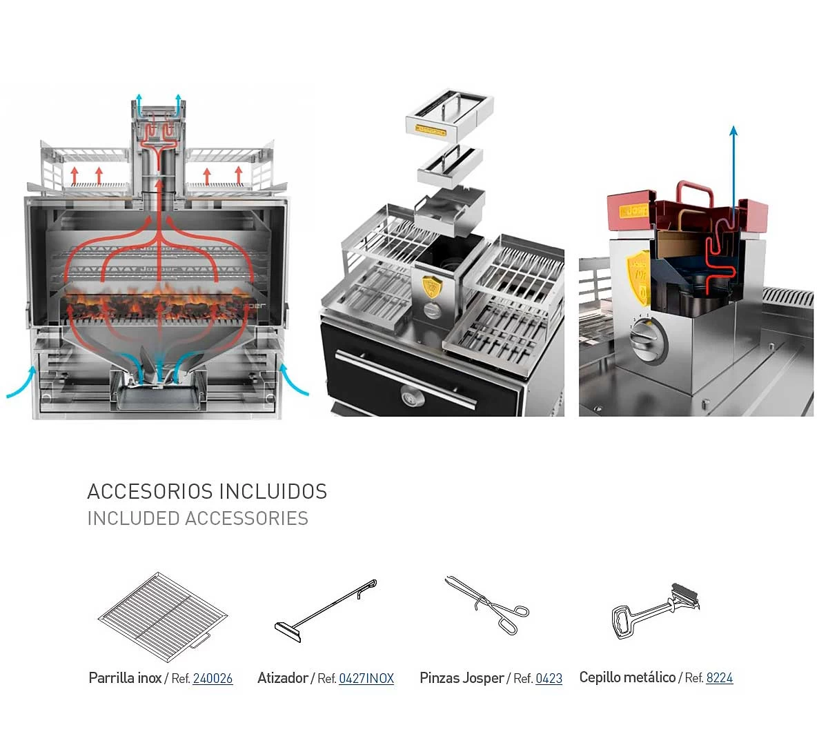 Josper Horno Brasa HJX-Pro Mini 4 Josper Horno Brasa HJX-Pro Mini - Imagen 2