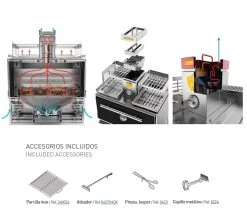 Josper Horno Brasa HJX-Pro L175 -Tienda de cocina josper horno brasa hjx pro 175 04