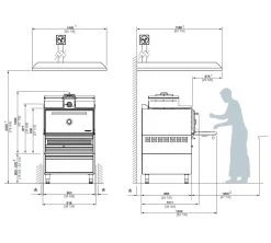 Josper Horno Brasa HJX-Pro L175-T -Tienda de cocina josper horno brasa hjx pro 175 t 04