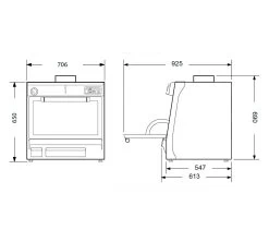 Pira Horno Brasa 80 Black -Tienda de cocina pira horno brasa 80 black 04