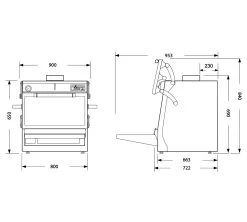 Pira Horno Brasa 80 Lux ED