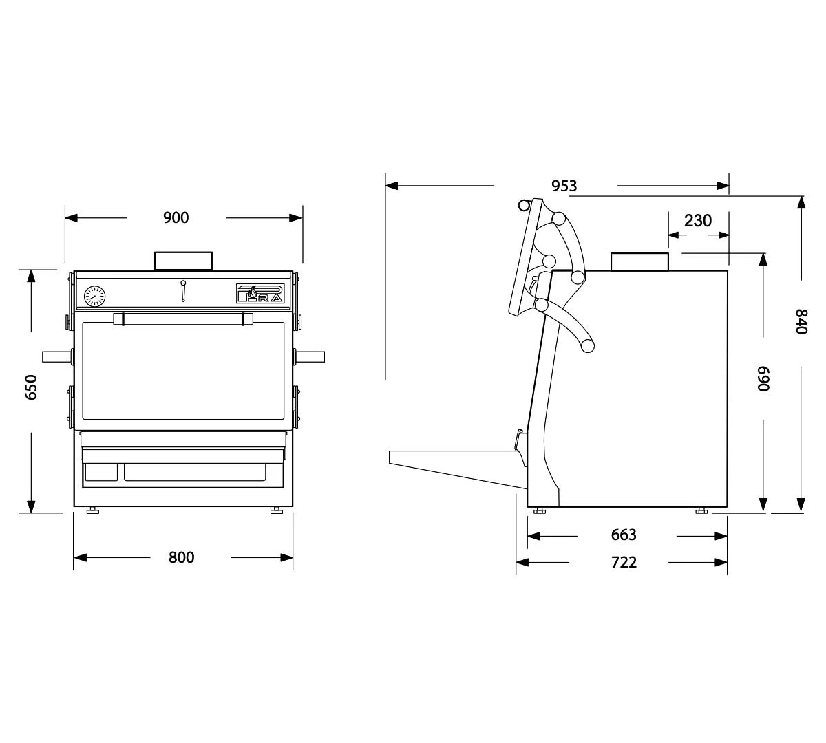 Pira Horno Brasa 80 Lux ED 3 Pira Horno Brasa 80 Lux ED
