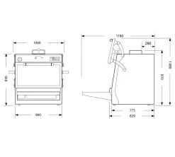 Pira Horno Brasa 90 Silver ED