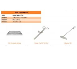 Pira Horno Brasa 120D Silver SD/ED -Tienda de cocina pira horno brasa pira 120d silver sd ed 04
