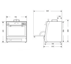 Pira Horno Brasa 70 Lux SD