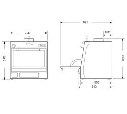 Pira Horno Brasa 70 Silver SD