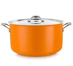 Pujadas Cacerola Alta Con Tapa Cool Line Amarilla