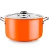 Pujadas Cacerola Alta Con Tapa Cool Line Naranja 1 Pujadas Cacerola Alta Con Tapa Cool Line Naranja -Tienda de cocina pujadas cacerola alta con tapa cool line naranja 01
