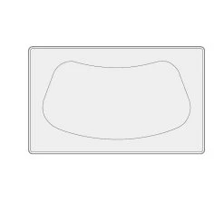 Pujadas Cubeta Inox Super Shapes Reniforme GN 1/1