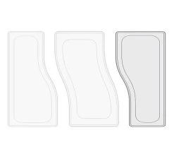 Pujadas Cubeta Inox Super Shapes Wild Pan Externa GN 1/3