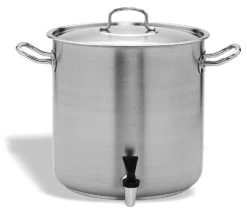 Pujadas Olla Con Grifo Y Tapa Inox-Pro