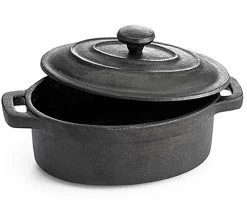 TableCraft Cazuelita Ovalada Con Tapa