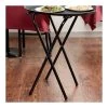 TableCraft Soporte Bandejas Cromado Negro -Tienda de cocina tablecraft soporte tijera cromado negro 02