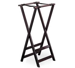 TableCraft Soporte Bandejas Tijera Madera