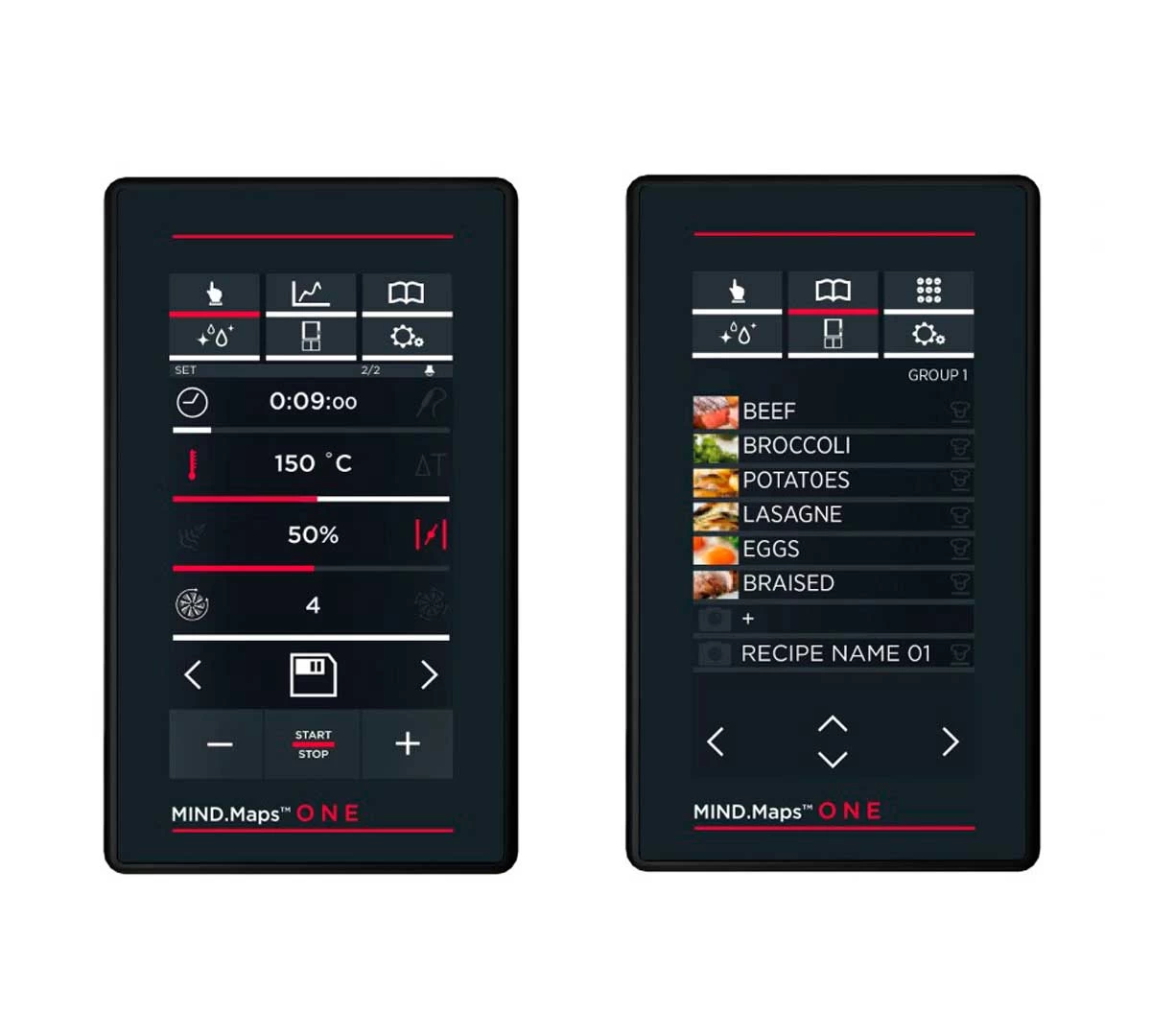 Unox Horno Mixto Cheftop Mind.Maps One Countertop 3 GN 1/1 Elect. 3 Unox Horno Mixto Cheftop Mind.Maps One Countertop 3 GN 1/1 Elect.