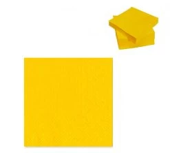 Llorca Servilleta 20x20 Punta A Punta Amarilla