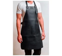 Vulcano Gres Delantal/Mandil De Piel DVG-6