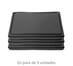 Vulcano Gres Piedra Para Asar Cuadrada