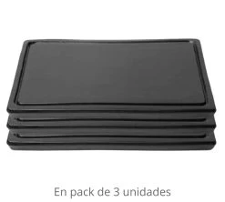 Vulcano Gres Piedra Para Asar Rectangular